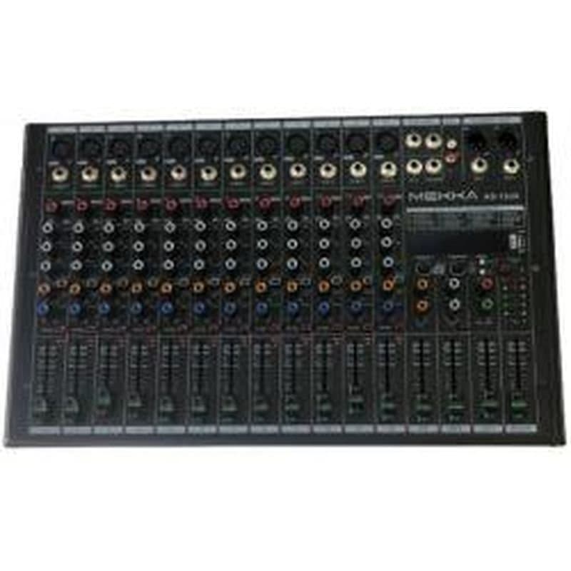 Mixer de Áudio Profissional Gold com 12 Canais Auxiliares image
