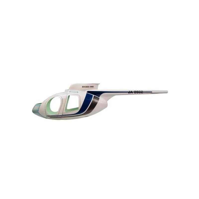 Fuselagem Hughes 500 Azul para Modelismo Aéreo image