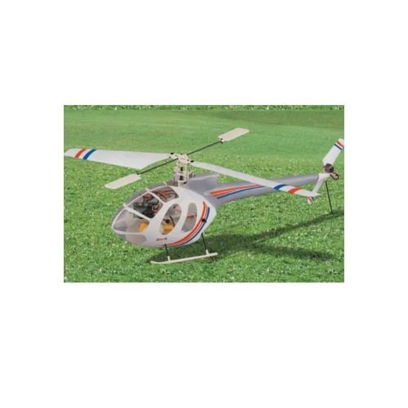 Fuselagem Hughes 500 Branca image