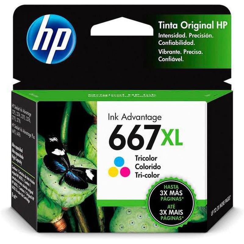 Tinta Hp 667Xl 3Ym80Al Cor 8Ml 2375 2775 image