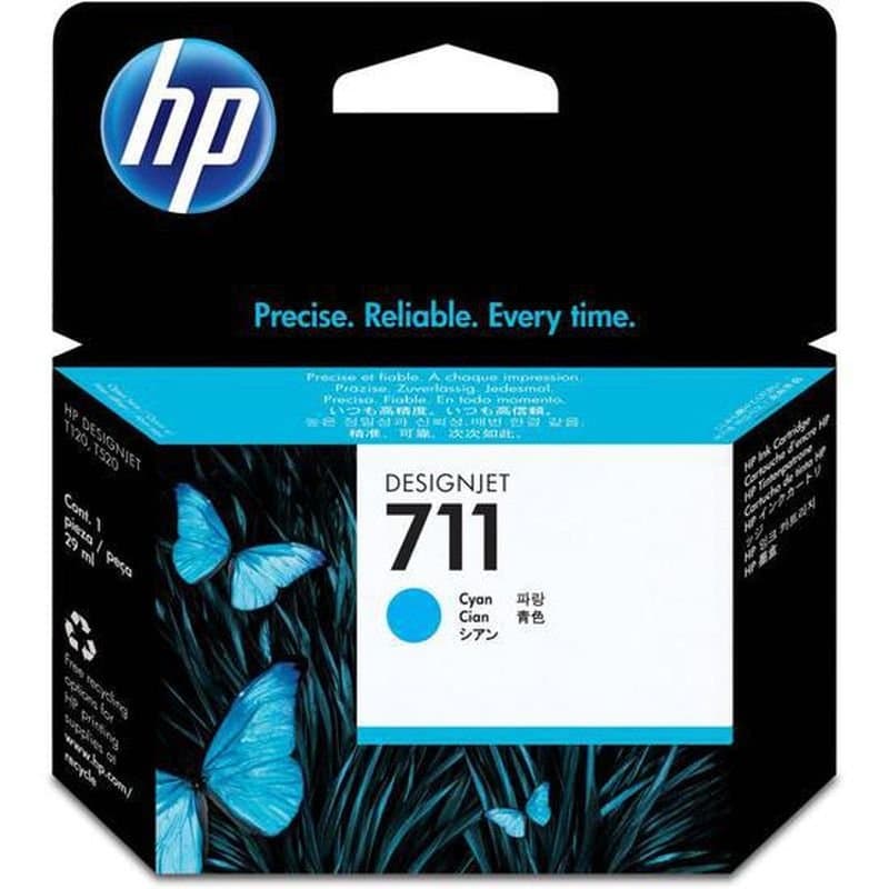 Tinta Hp Cz130A 711 Ciano De Qualidade Superior image