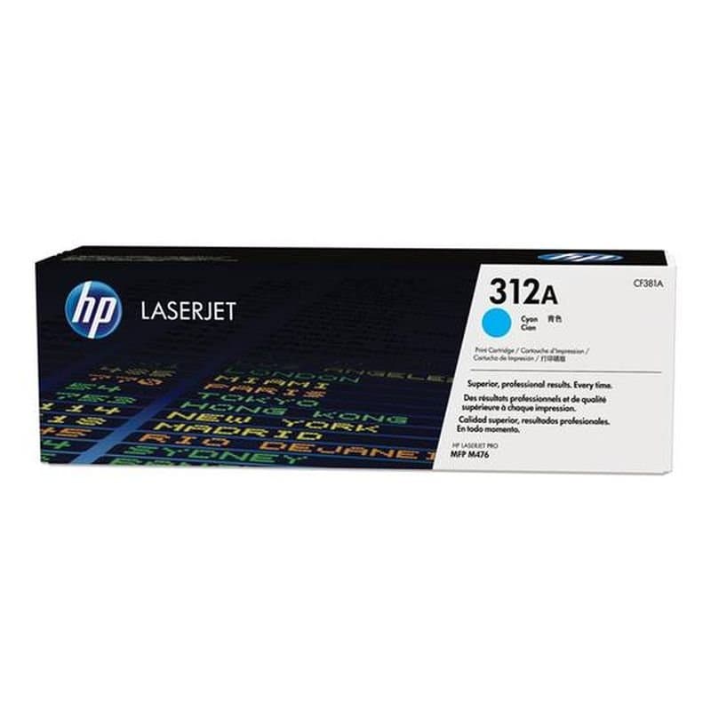 Toner Hp 312A Cyan Cf381A image