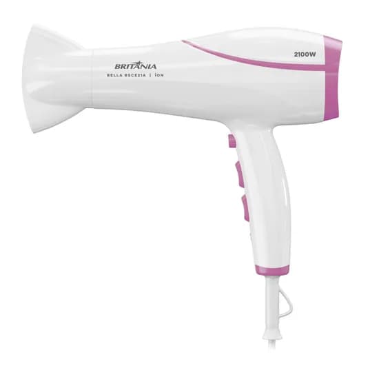 Secador de Cabelo Britania Bella BSCE21A Bivolt Branco image