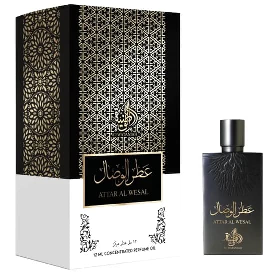 Óleo Perfumado Unissex Al Wataniah Attar Al Wesal Concentrado 12 ML image