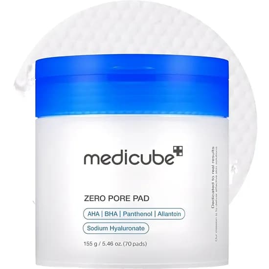 Toalhas de Limpeza Medicube Zero Pore Pad 2.0 para Poros - 70 Unidades image