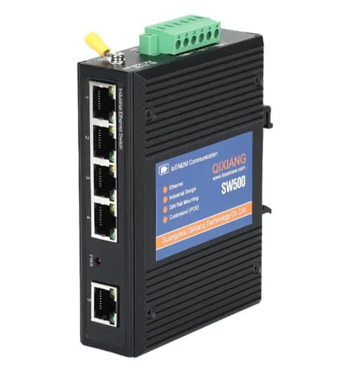 Chave Ethernet Industrial SW500-e 5*10/100M image