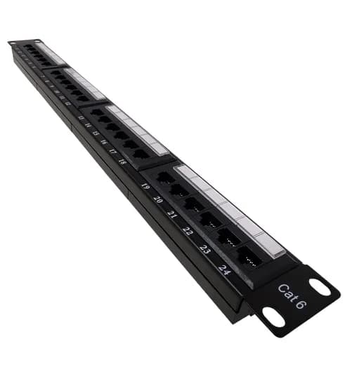 Painel de Emenda CAT6 UTP 24 Portas JZ-2002-2 image