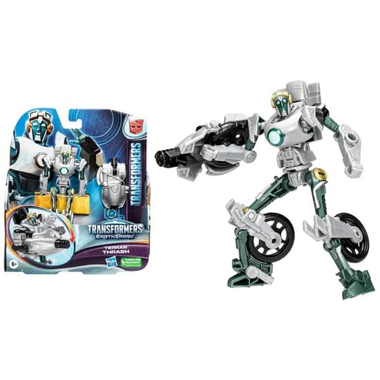 Brinquedo Hasbro Transformers Earthspark Warrior Thrash image