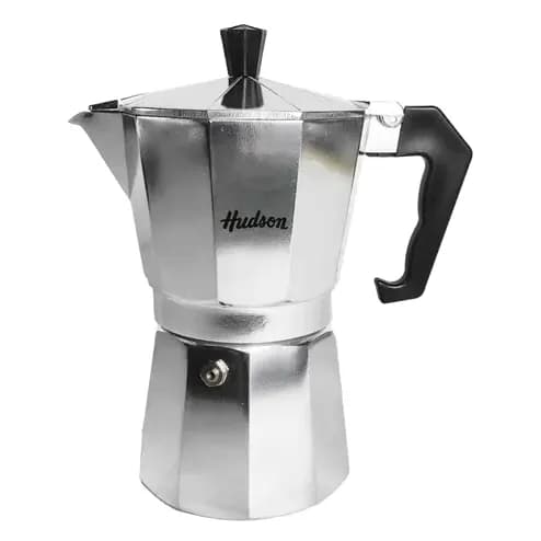 Cafeteira Hudson de Alumínio Polido Tipo Italiana 9 Xícaras image