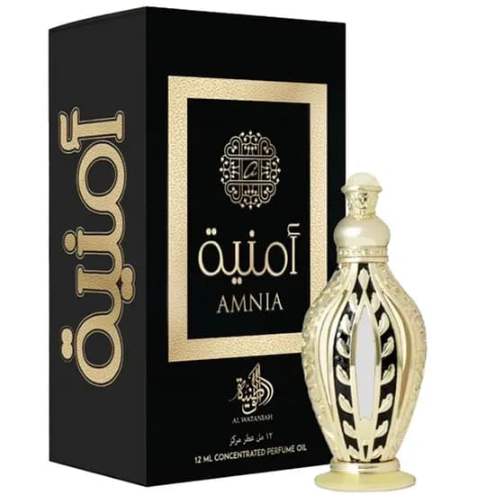 Óleo Perfumado Al Wataniah Amnia Concentrado 12 ML image