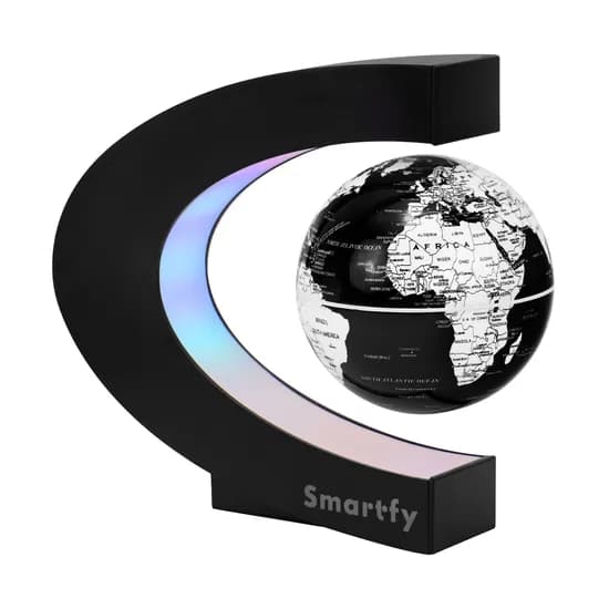 Globo de Levitação Smartfy GB02P - 10.6CM - com LED - Bivolt - Preto image