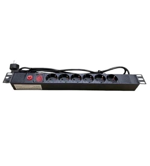 Suporte de Rack Régua 16AMP 06 Tomadas 220V com Filtro de Linha image
