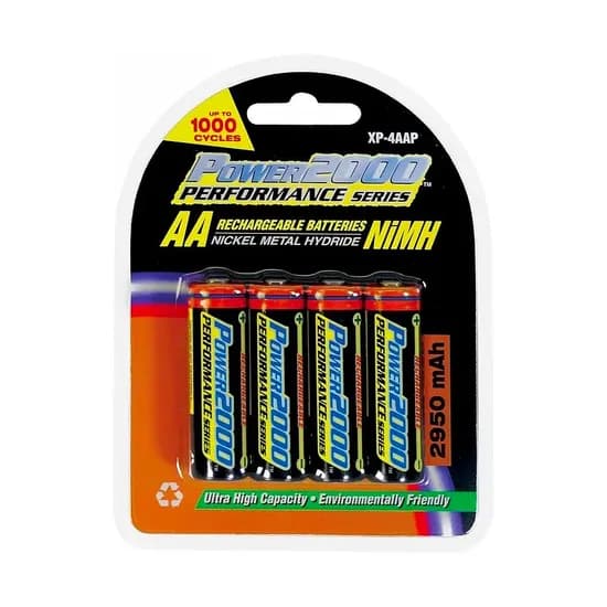 Pilhas Recarregáveis POWER2000 XP-4AAP 2950MAH image