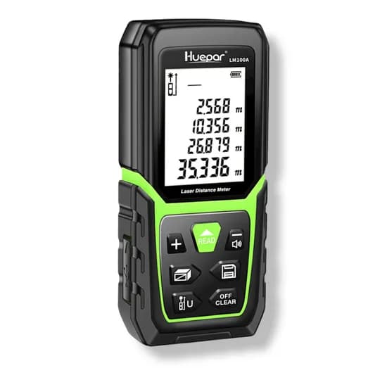 Trena a Laser LM120A Medidor de Distância 120M Huepar image