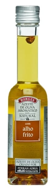Azeite de Oliva Borges com Alho frito Natural - 200mL image
