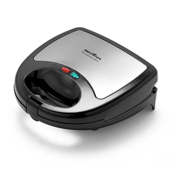 Grill Britânia BGR30 - 750W - 110V/60Hz - Preto e Prata image