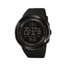 Relógio Masculino Digital Skmei 1402 BK Preto - Resistente À Água, Tela LED image