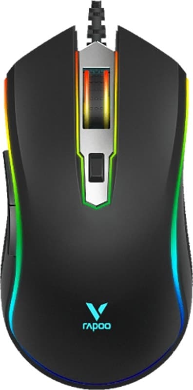 Mouse Óptico Gamer com Fio Rapoo V25S USB Preto image