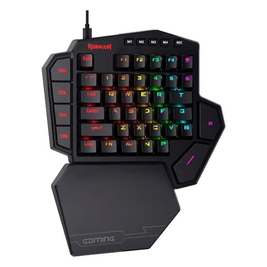 Teclado Redragon K585RGB Diti One-Handed - Preto image