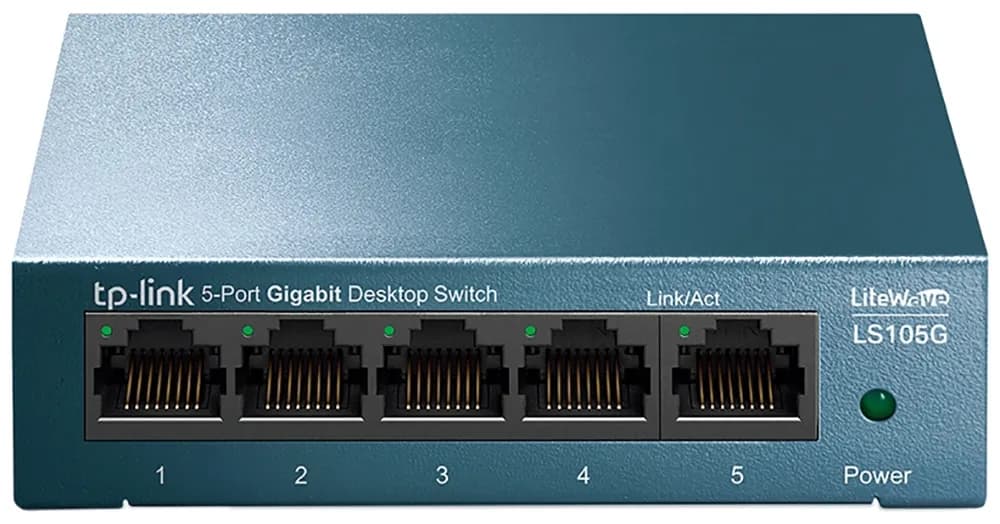Hub Switch TP-Link LiteWave TL-LS105G 5 Portas 10/100/1000Mbps image