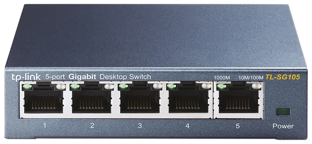 Hub Switch TP-Link TL-SG105 Desktop 5 Puertas 10/100/1000Mbps image