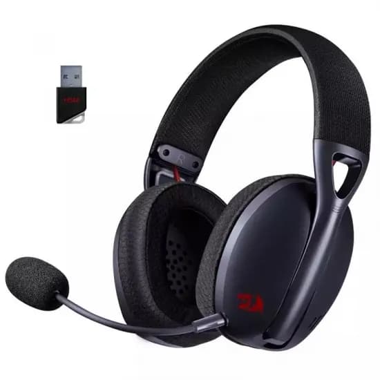 Fone USB com Microfone Redragon H848 Ire Pro Wifi Preto image