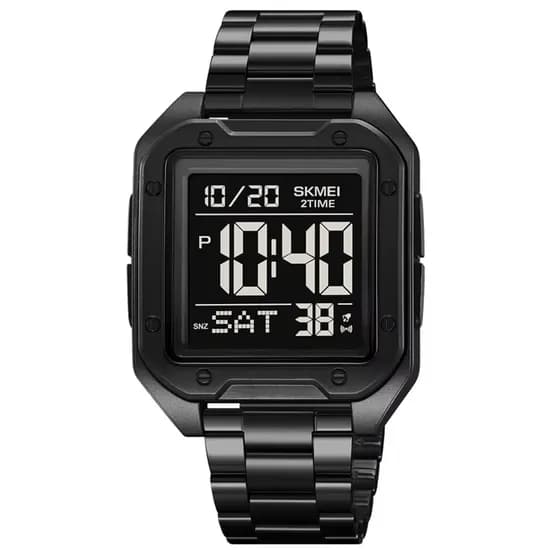 Relógio Digital Masculino Skmei 2128 BKBK - Preto image