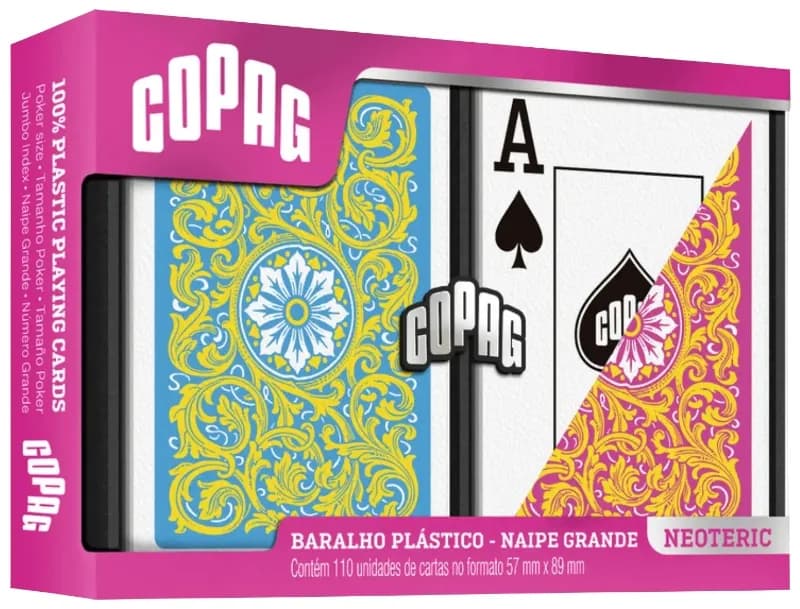 Baralho Copag Neoteric - Estojo com 2 baralhos image