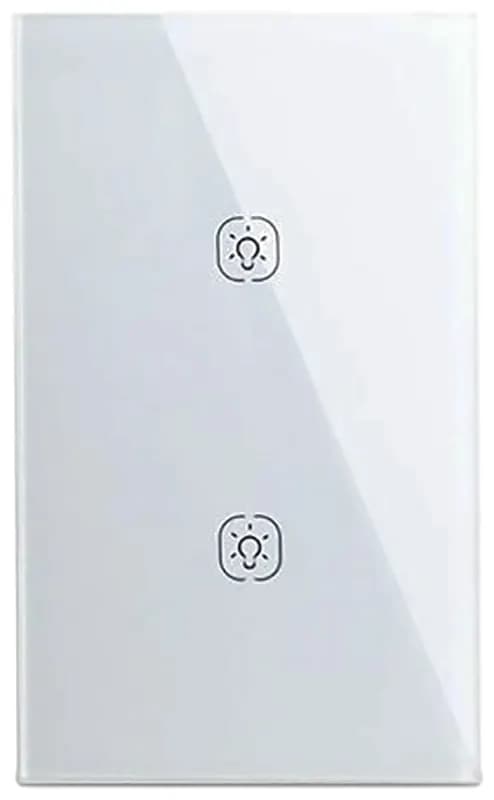 Interruptor Smart de Parede Homie ZN-U02U (HSS02TR) Zigbee (2 Botões Touch) image