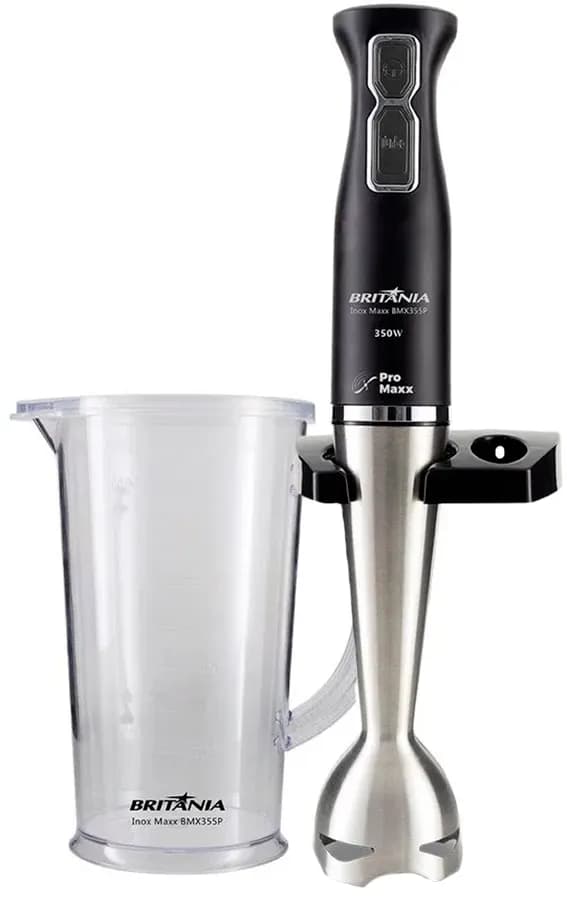 Liquidificador Britânia BMX355P Inox Maxx 350W 220V/60Hz - Preto image