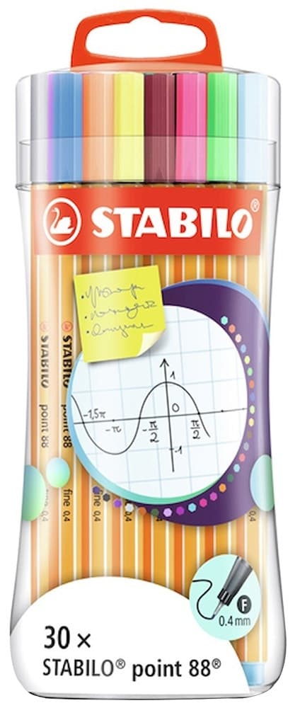 Caneta Fineliner Stabilo Point 88 0.4mm 8830-4 (30 Cores) image