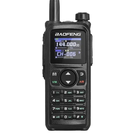 Walkie Talkie Baofeng UV-28 - Banda Dupla - 10W - 999 Canais - Preto image