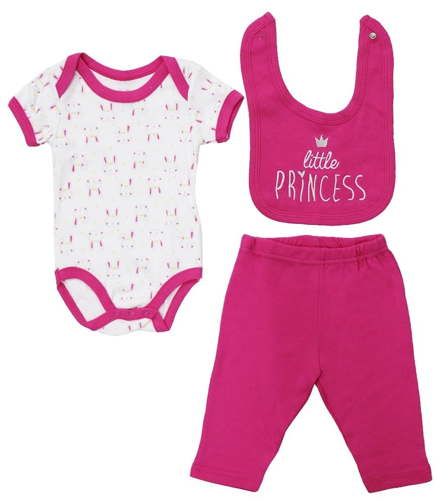 Conjunto para Bebê Everfit 11959S Fúcsia - Feminino image