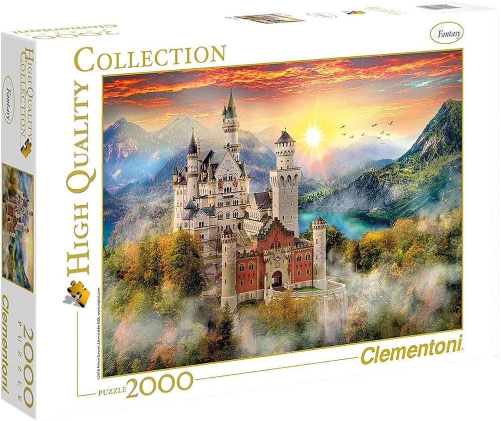 Quebra-cabeça Neuschwanstein - Clementoni 32559 (2.000 peças) image