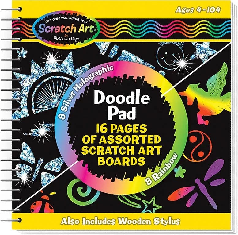 Bloco de Arte Rabiscada para Riscar MELISSA & DOUG 15947 image