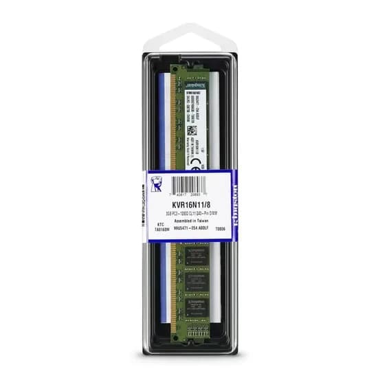 Memória RAM Kingston 8GB DDR3 1600MHZ - KVR16N11/8WP image