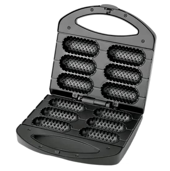 Crepeira Mondial CP-01 Pratic & Hot Dog 850W 220V Preto-Prata image