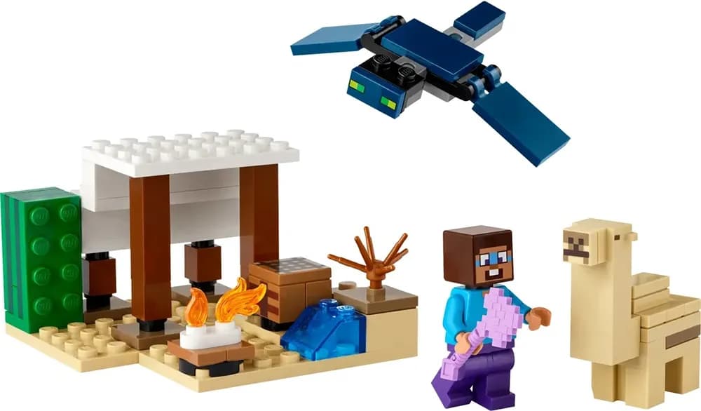 Jogo LEGO MINECRAFT 21251 75 Peças Expedição Desértica do Steve image