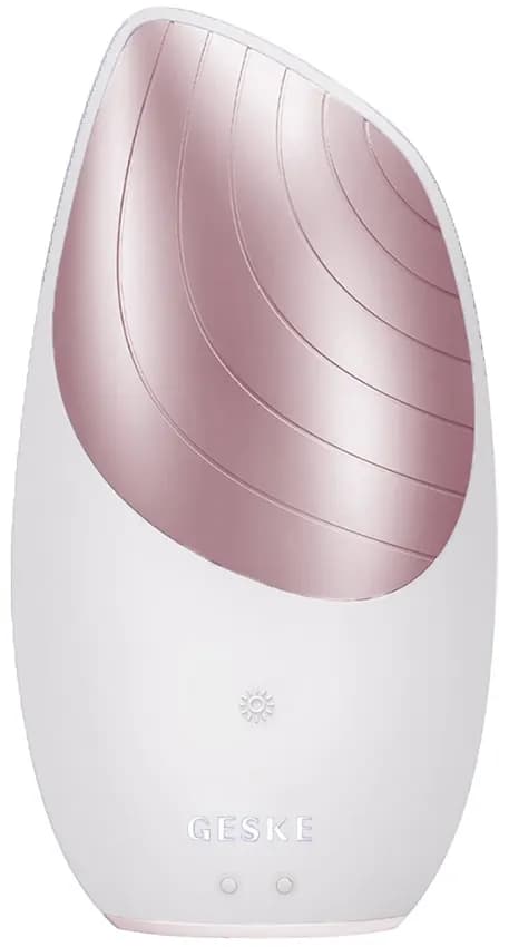 Escova de Limpeza Facial GESKE Sonic Thermo Facial Brush 6 em 1 - Starlight image