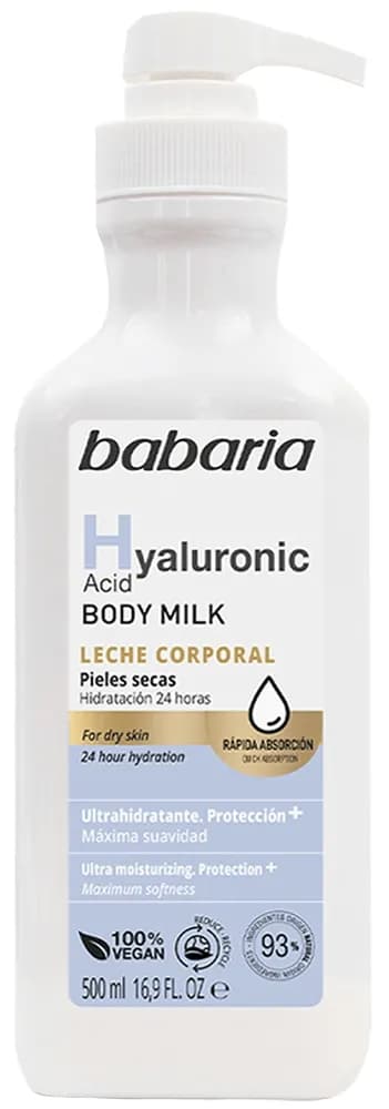 Loção Corporal Babaria Hialurônico 500ml image
