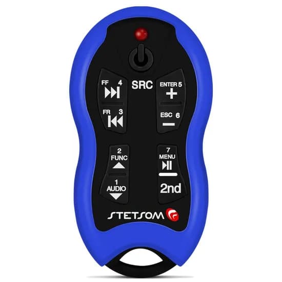 Controle Remoto Stetsom SX2 - Longa Distância - Universal - 500M - Preto e Azul image