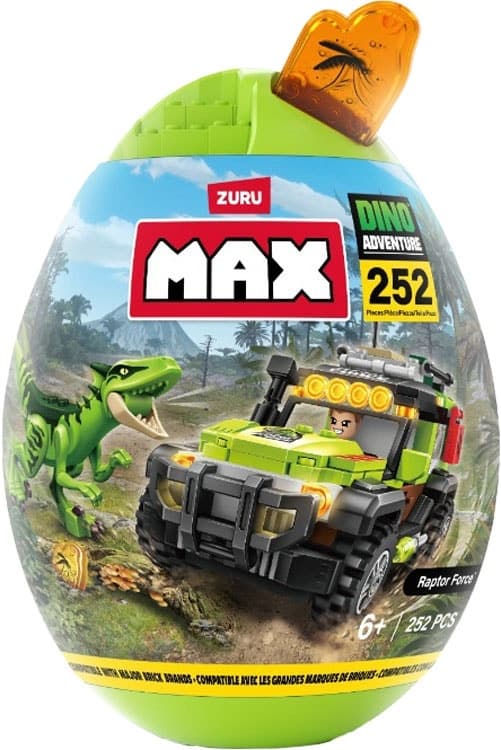 Jogo Zuru Max Dino Adventure 83154 Raptor 252 Peças image
