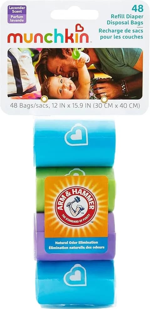 Recarga de Fraldas MUNCHKIN 38207 48 Sacolas image