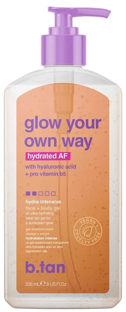 Gel Bronzeador B.Tan Glow Your Own Way Hidratado - 236mL image