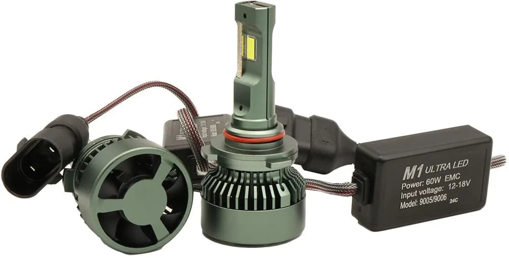 Lâmpada Ultra LED M1 HS 905 (HB3) 60Watts 6000k Luz Branca image