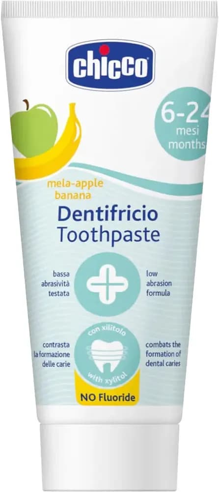 Pasta Dental Chicco Maçã Banana 50mL - 12101 image