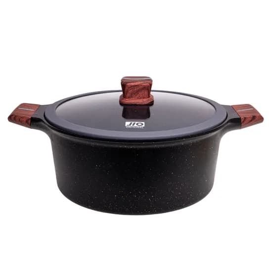 Panela Antiaderente para Indução Jio 5.9L 26CM Preta image