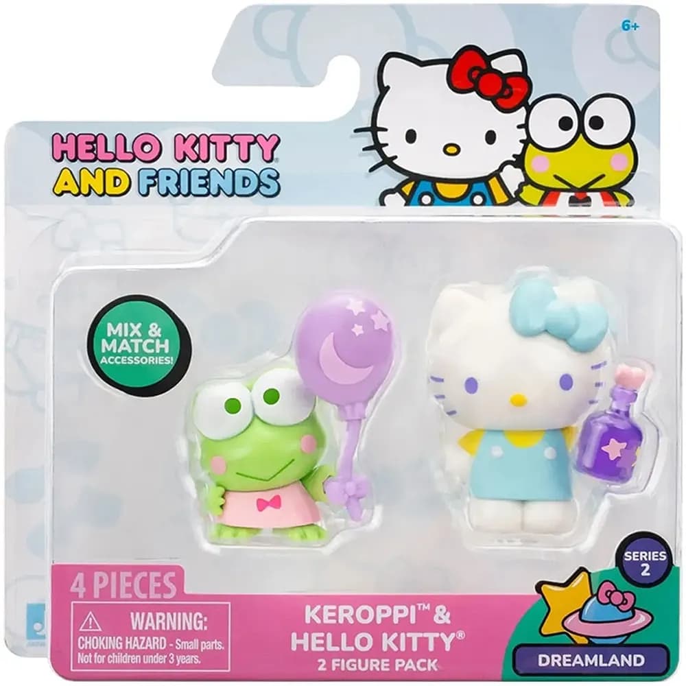 Jogo do Hello Kitty e Amigos Keroppi & Hello Kitty Jazwares - HKT0159 image