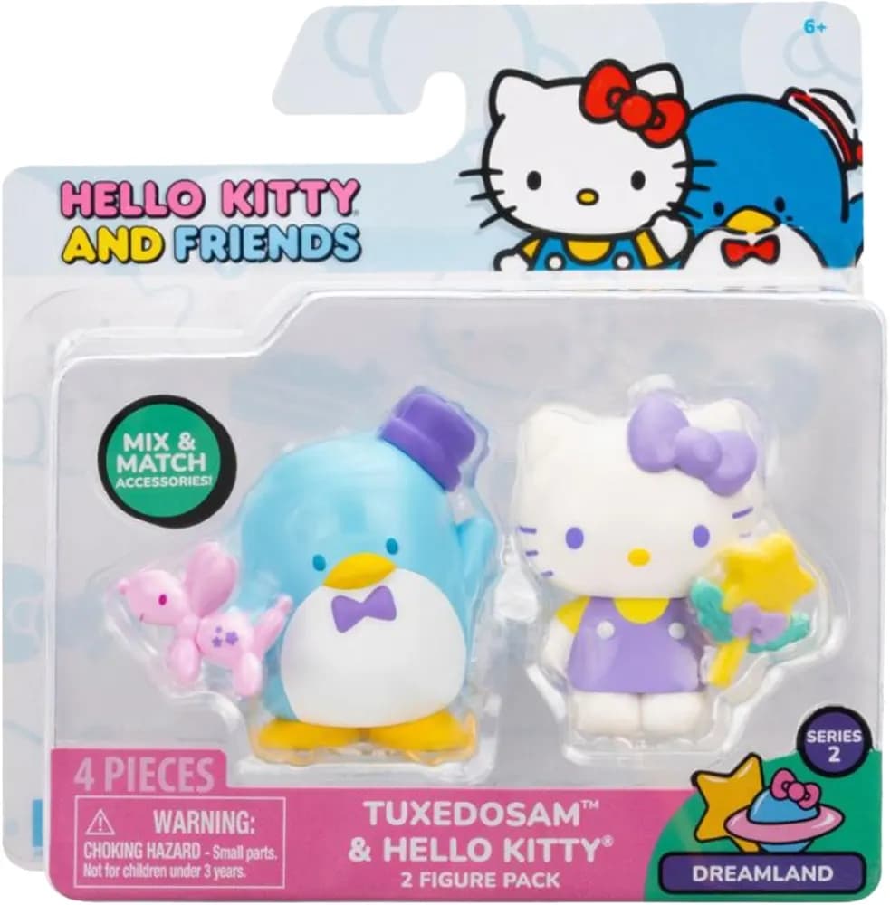 Jogo Hello Kitty e Amigos Hello Kitty & Tuxedosam Jazwares - HKT0151 image