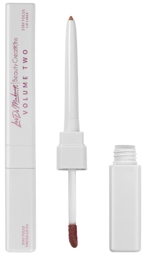 Delineador + Óleo Labial Beauty Creations Volume Two Stay Focus (0,25g + 6g) image